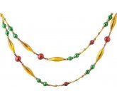 Стеклянные ёлочные бусы "Воспоминание" (Ёлочка)