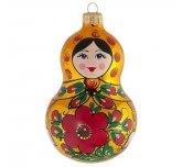 Ёлочная игрушка"Матрешка" Ариель