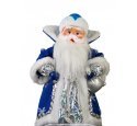 Дед Мороз шуба синяя со снежинками (Бирюсинка)