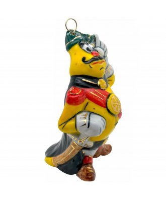 Ёлочная игрушка "Принц Лимон" (Лефортовский фарфор) большой