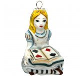 Ёлочная игрушка "Алиса" (Лефортовский фарфор)