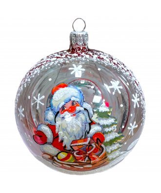 Ёлочный шар 100 мм "Морозко" (Ёлочка)