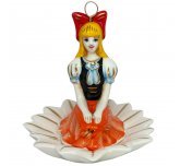 Ёлочная игрушка "Дюймовочка" (Лефортовский фарфор)