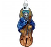 Ёлочная игрушка "Осёл с контрабасом" (Бирюсинка)