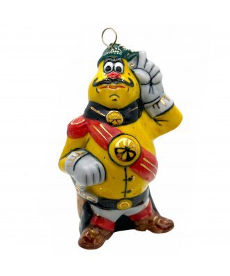 Ёлочная игрушка "Принц Лимон" (Лефортовский фарфор) большой