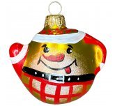 Ёлочная игрушка "Чайничек-06" (Эвис)