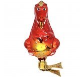 Ёлочная игрушка "Дракончик красный" (Бирюсинка)