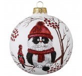 Ёлочный шар 100 мм "Друзья" (ЭВИС)