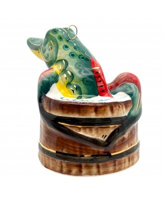 Ёлочная игрушка "Щука" (Лефортовский фарфор)