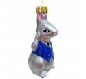 Ёлочная игрушка "Кролик в жилетке, с бабочкой" (ЭВИС) 