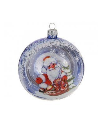 Ёлочный шар 100 мм "Морозко" (Ёлочка)