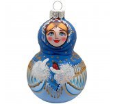 Ёлочная игрушка "Мила" (Винтажный шар)