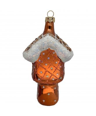 Ёлочная игрушка "Часы" (Бирюсинка)