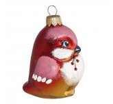 Ёлочная игрушка"Птичка Малиновка"  (Ариель)
