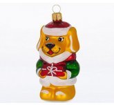 фигурка Зодиак "Пес с подарком" (Ёлочка)