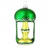 Ёлочная игрушка "Ретро" (Ёлочка) зелёная