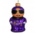 Ёлочная игрушка "Беллами" в фиолетовом (Эвис)