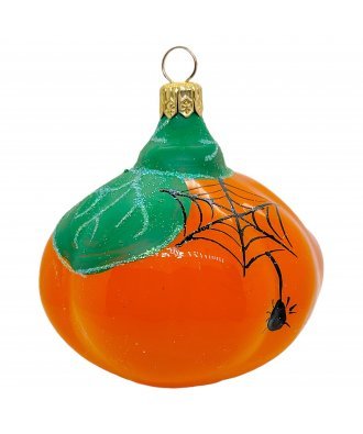 Ёлочная игрушка "Тыква" (Иней)