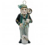 Ёлочная игрушка "Дуремар" (Лефортовский фарфор)