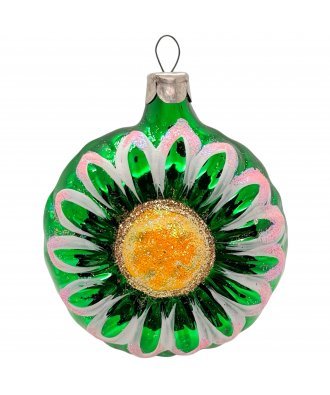 Елочная игрушка - подвеска малая "Ромашка" (Интерьер-Промысел)