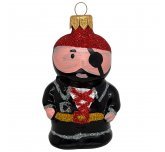 Ёлочная игрушка "Пират в чёрном" (Эвис)