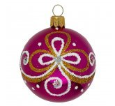 Ёлочный шар 60 мм "Флёр" (Ёлочка)