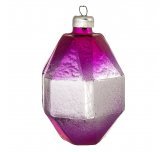 ёлочная игрушка "Кристалл " (Туймазы) малиновый