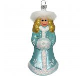 Ёлочная игрушка "Снегурочка" (Бирюсинка)