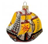 Ёлочная игрушка "Фрегат 11" (Эвис)