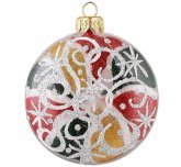 Ёлочная игрушка медальон "Калейдоскоп" (ЭВИС)