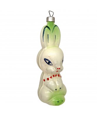 Ёлочная игрушка "Зайчишка" (Туймазы) салатовый
