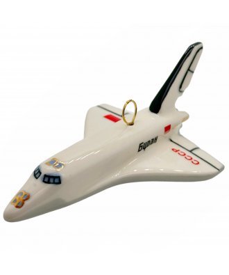 Ёлочная игрушка "Буран" (Фарфоровая мануфактура СПб)