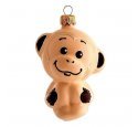 Ёлочная игрушка"Шоколадная обезьянка " белый шоколад(Ариель)