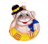 фигурка "Обезьянка в шляпе" зодиак (Ёлочка)