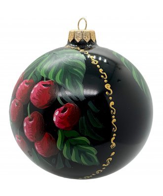 Ёлочный шар 120 мм "Вишня" (ЭВИС)