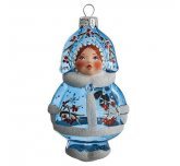 Ёлочная игрушка "Снегурочка" коллекция "Рябина" (Ариель)