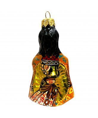 Ёлочная игрушка "Африканское солнце" Кенийская Девочка (Гласс Алмаз)