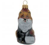 Ёлочная игрушка "Лисичка - 02" (Эвис)