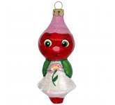 Ёлочная игрушка "Девочка Редисочка" (Бирюсинка)