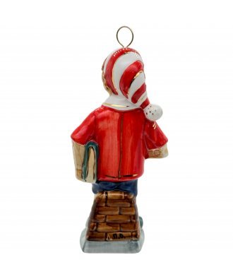 Ёлочная игрушка "Буратино" (Лефортовский фарфор)