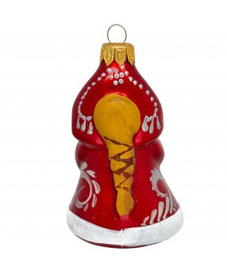 Ёлочная игрушка "Барышня в красном" (Эвис)