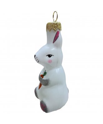 Ёлочная игрушка "Кролик" (ЭВИС) белый