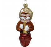 Ёлочная игрушка "Кот с трубой" (Бирюсинка)