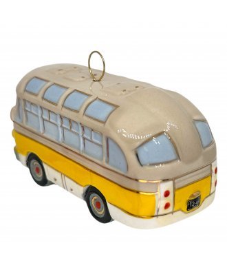 Ёлочная игрушка "Автобус ЛАЗ" (Фарфоровая мануфактура)