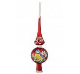 Ёлочная верхушка "Лесная ветка" (Ёлочка) красный