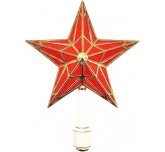 верхушка на ёлку - шпиль "Звезда"  (Фарфоровая мануфактура)