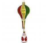 Ёлочная игрушка "Воздушный шар с Дедом Морозом" (Ёлочка)