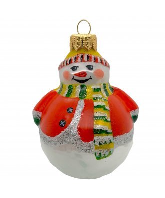 Ёлочная игрушка "Снеговик большой" (Эвис)