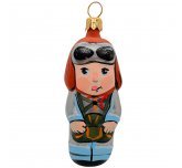 Ёлочная игрушка "Парашютист" (Иней)