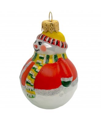 Ёлочная игрушка "Снеговик большой" (Эвис)